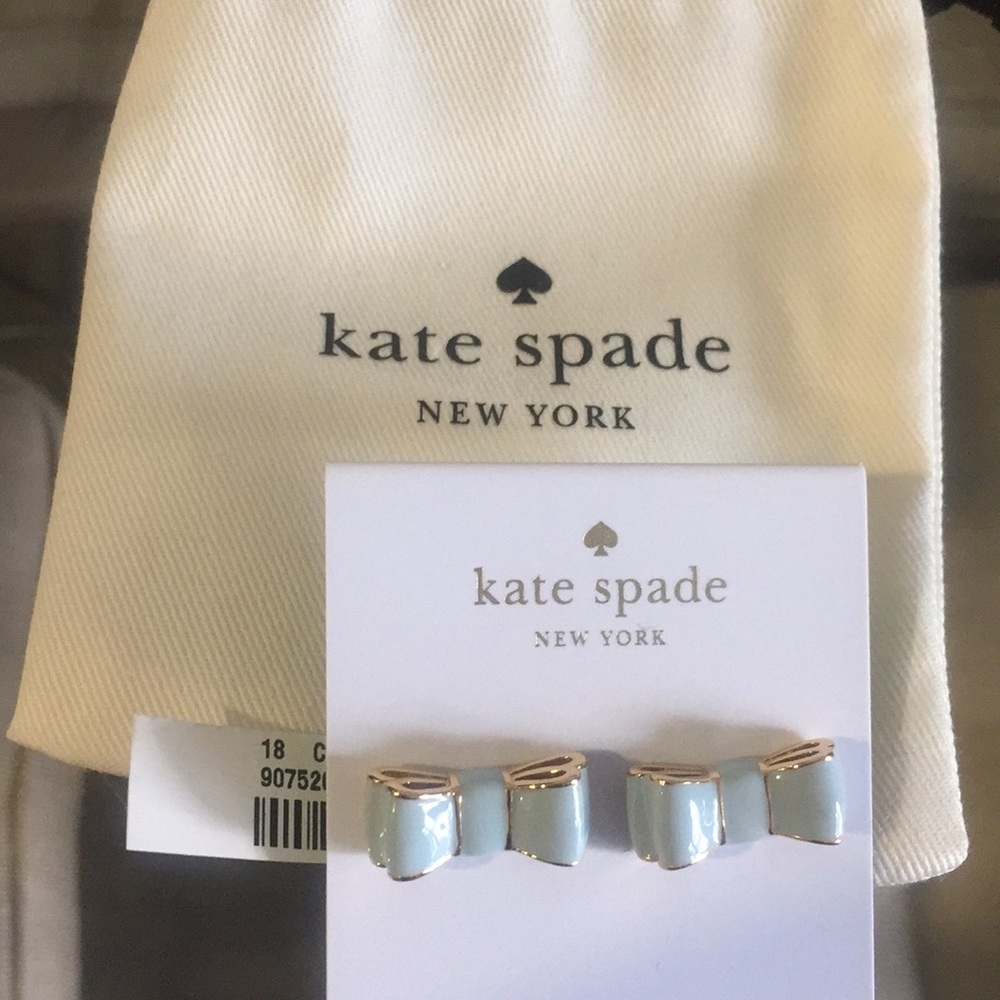 Kate Spade bow earrings